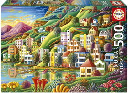 Educa Borras Puzzle Adulto 500 Piezas Puerto Escondido