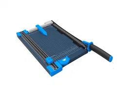 Yosan Cizalla Multifuncional 5 en 1 Din A4, Corte Recto, Ondulado, Perforado, Incisor y Punzonado de Esquina, Longitud de Corte 320 mm, Capacidad 10 Hojas