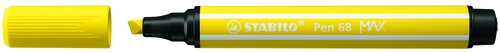 Rotulador Fibra Stabilo Pen 68 Max Amarillo Limon (Set de 5) Rotulador Fibra Stabilo Pen 68 Max Amarillo Limon (Set de 5)