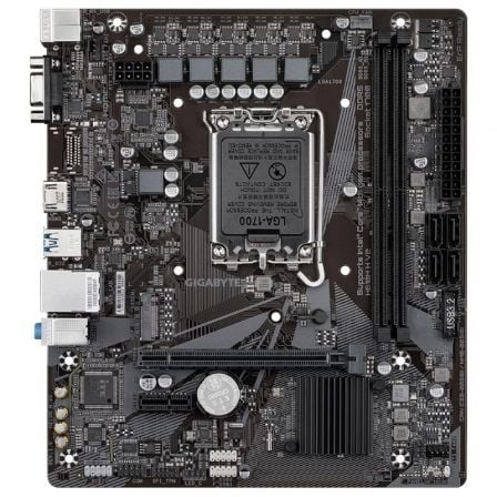 Gigabyte H610M H V2 Placa Base Intel Socket 1700 LGA1700 Micro ATX con DDR5, PCIe 4.0, M.2 Gen3, LAN GbE y Smart Fan 6 - Compatible con Intel Core 14ª/13ª/12ª Generación Gigabyte H610M H V2 Placa Base Intel Socket 1700 LGA1700 Micro ATX con DDR5, PCIe 4.0, M.2 Gen3, LAN GbE y Smart Fan 6 - Compatible con Intel Core 14ª/13ª/12ª Generación
