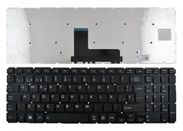 Generico Teclado para portátil Toshiba L50-B, Negro, Español