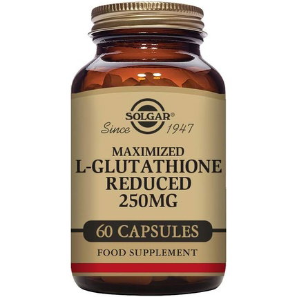 SOLGAR L-Glutatión Maximizado 250 mg, 60 Cápsulas Vegetales