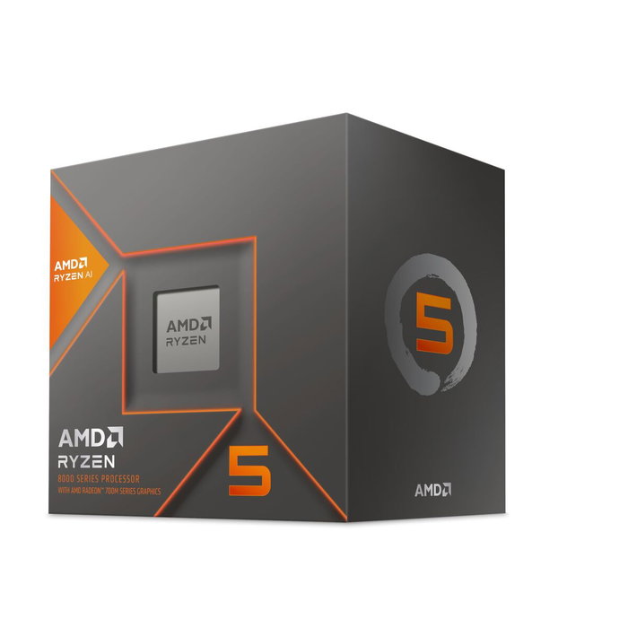 AMD Ryzen 5 8600G Procesador con Gráficos Radeon 760M, Socket AM5, 4,3 GHz