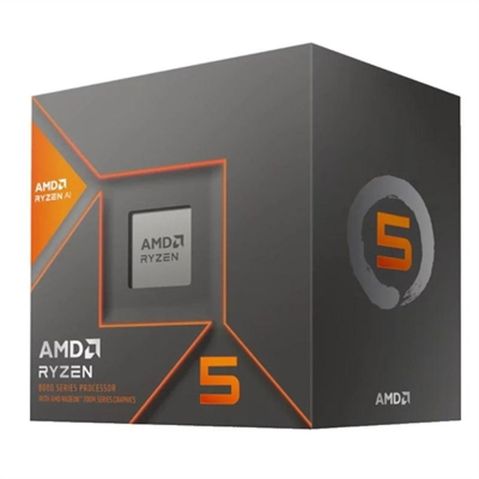 AMD Ryzen 5 8600G Procesador con Gráficos Radeon 760M, Socket AM5, 4,3 GHz