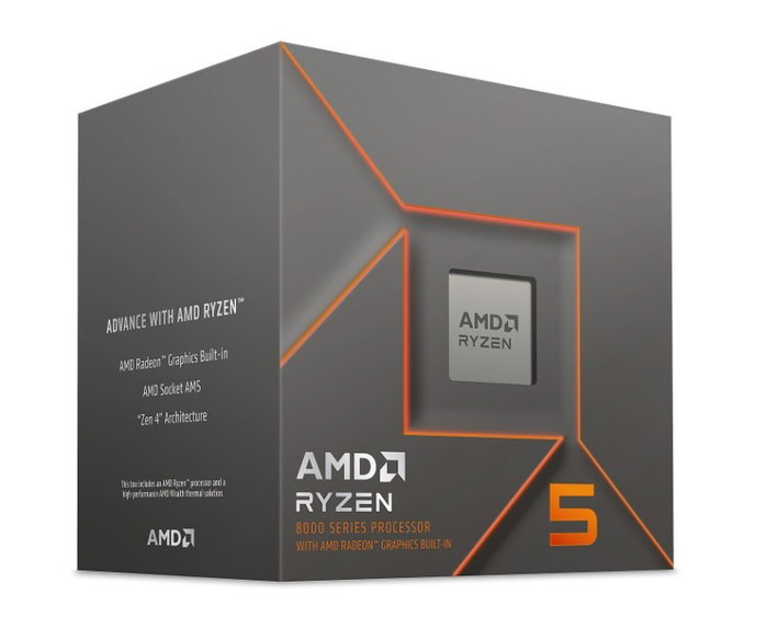 AMD Ryzen 5 8600G Procesador con Gráficos Radeon 760M, Socket AM5, 4,3 GHz
