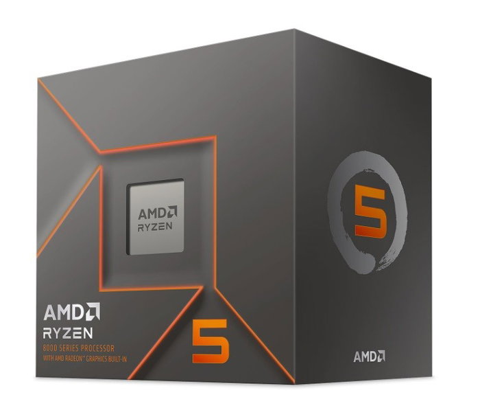 AMD Ryzen 5 8600G Procesador con Gráficos Radeon 760M, Socket AM5, 4,3 GHz