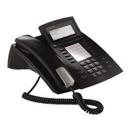 AGFEO Teléfono Analógico ST 42 Negro con Identificador de Llamadas y Agenda de 1000 Entradas