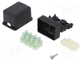 HELLERMANNTYTON Junta de gel RELICON negra IP68