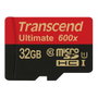 Transcend Tarjeta microSDHC 32 GB con adaptador
