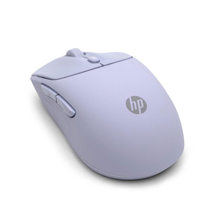 HP 400 - Ratón Inalámbrico Dual Bluetooth + Receptor USB, 6000 DPI, Ambidiestro, Color Morado, 5 Botones, Compatible con Windows 10 HP 400 - Ratón Inalámbrico Dual Bluetooth + Receptor USB, 6000 DPI, Ambidiestro, Color Morado, 5 Botones, Compatible con Windows 10