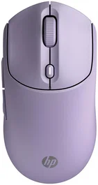 HP 400 Quiet Ratón Inalámbrico Bluetooth 2.4 GHz, 6000 DPI, Color Púrpura
