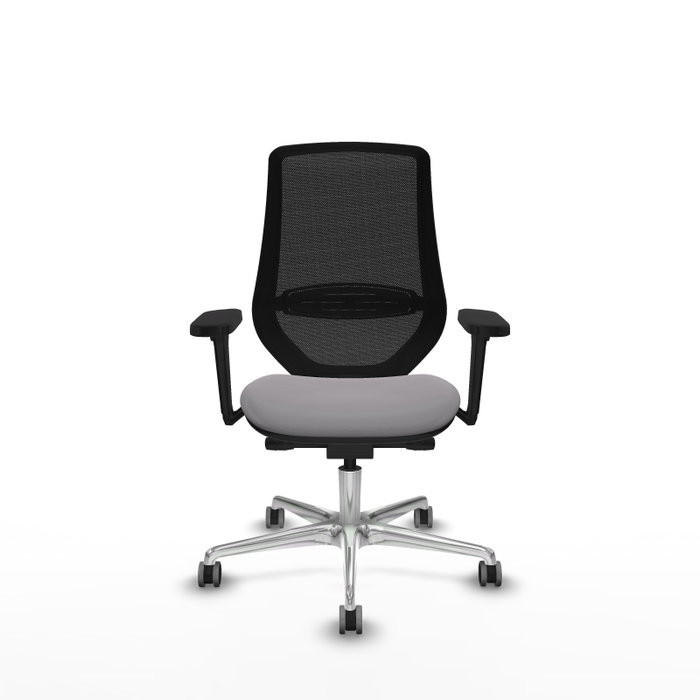 PIQUERAS Y CRESPO Silla de oficina Mardos con mecanismo Sincro/Traslack Gris y Negro PIQUERAS Y CRESPO Silla de oficina Mardos con mecanismo Sincro/Traslack Gris y Negro