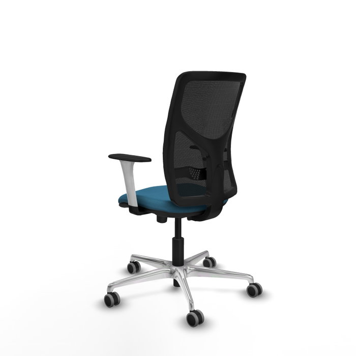 PIQUERAS Y CRESPO Silla de oficina Motilla con mecanismo Sincro/Traslack Verde petróleo y Negro PIQUERAS Y CRESPO Silla de oficina Motilla con mecanismo Sincro/Traslack Verde petróleo y Negro