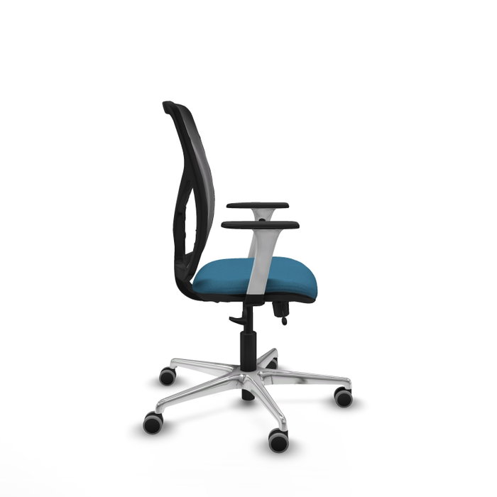 PIQUERAS Y CRESPO Silla de oficina Motilla con mecanismo Sincro/Traslack Verde petróleo y Negro PIQUERAS Y CRESPO Silla de oficina Motilla con mecanismo Sincro/Traslack Verde petróleo y Negro