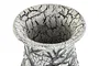 DKD Home Decor Jarrón de Cristal y Terracota Árbol Blanco 29x29x60 cm