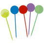 Pick and Drink Juego De 50 Pinchos Aperitivo Reutilizables De Colores 9,5 Cm