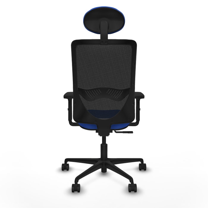 PIQUERAS Y CRESPO Silla de oficina Zulema con mecanismo Sincro, Azul y Negro PIQUERAS Y CRESPO Silla de oficina Zulema con mecanismo Sincro, Azul y Negro