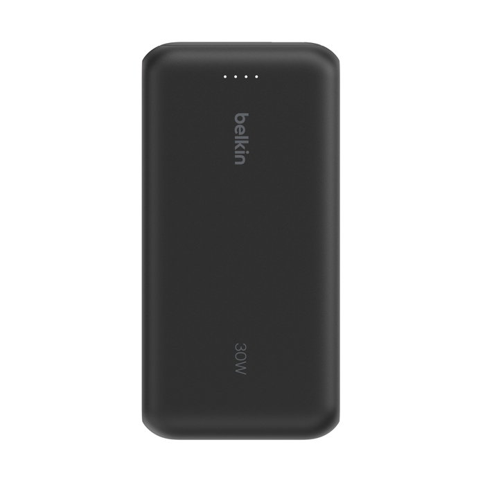 Belkin Power Bank BoostCharge 20000 mAh con Carga Rápida 30 W y Cable USB-C Integrado Negro Belkin Power Bank BoostCharge 20000 mAh con Carga Rápida 30 W y Cable USB-C Integrado Negro