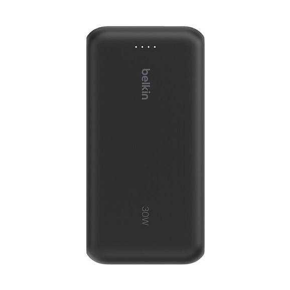 Belkin Power Bank 20000 mAh 30W Carga Rápida USB-C USB-A Negro