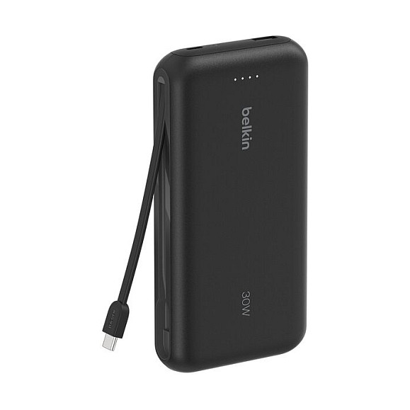 Belkin Power Bank 20000 mAh 30W Carga Rápida USB-C USB-A Negro