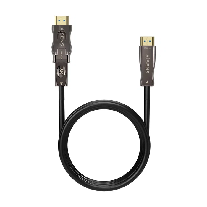 Aisens Cable HDMI V2.1 AOC 20m con conector Micro HDMI y HDMI Estándar
