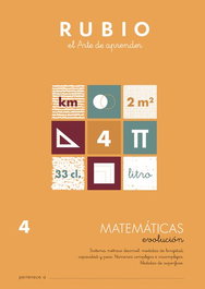 Cuaderno Rubio A4 Matematicas Evolucion Nº 4 (9-10 Años) (Set de 10)