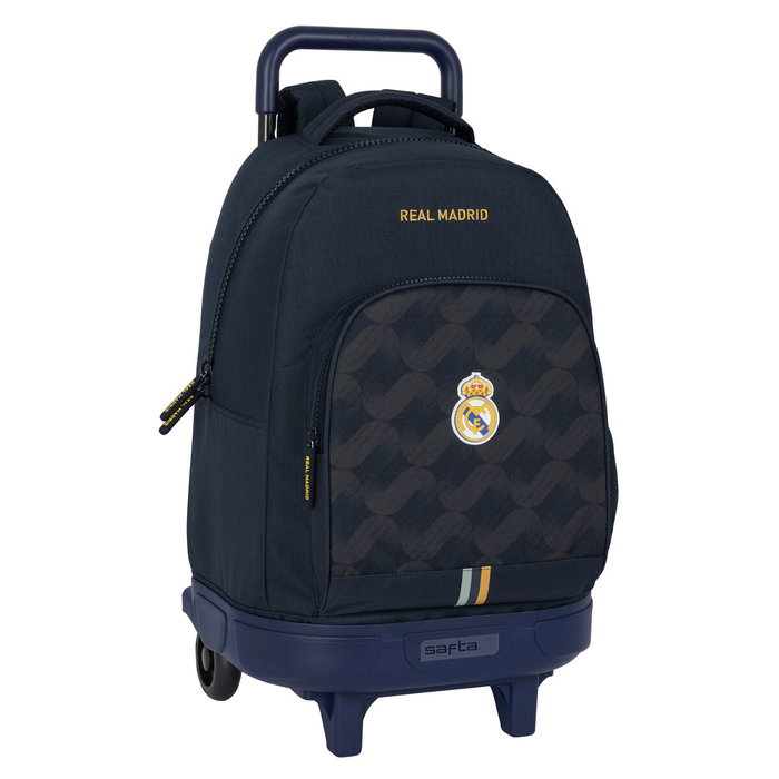 Safta Mochila Grande con Ruedas Compact Real Madrid 2ª Equipación 23/24