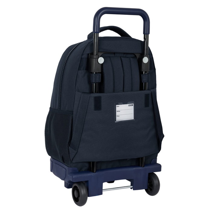 Safta Mochila Grande con Ruedas Compact Real Madrid 2ª Equipación 23/24