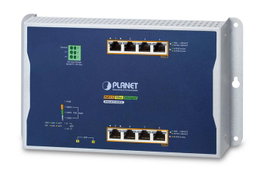 Planet Switch de 4 puertos 10/100/1000T 802.3bt 95W PoE+ IP30