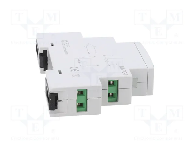 F&F Transductor de temperatura RS485 Modbus RTU