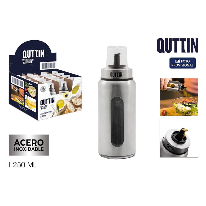 Quttin Aceitera Inox 250 ml (16 Unidades)