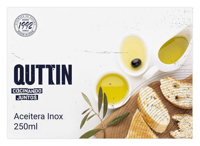 Quttin Aceitera Inox 250 ml (16 Unidades)