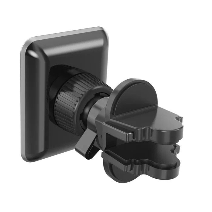 Celly Ghost Super Plus - Soporte magnético pasivo para teléfono móvil en coche, sujeta a rejilla de ventilación, color negro