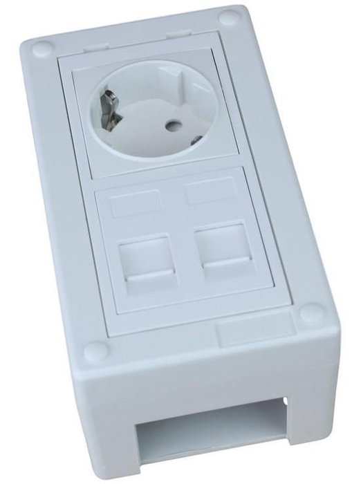 MicroConnect Caja de superficie de 1 elemento MicroConnect Caja de superficie de 1 elemento