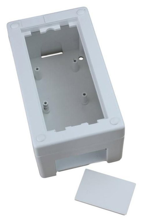 MicroConnect Caja de superficie de 1 elemento MicroConnect Caja de superficie de 1 elemento