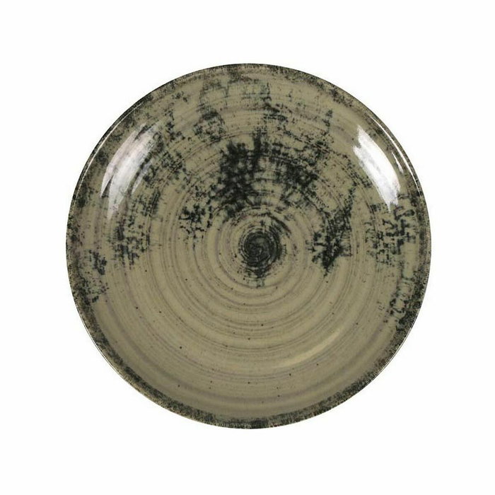 Plato para Postre La Mediterránea Aspe Verde Ø 19,8 x 2,7 cm (12 Unidades)