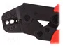KNIPEX Herramienta de crimpado para conectores coaxiales/RF