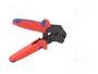 KNIPEX Herramienta de crimpado para conectores coaxiales/RF
