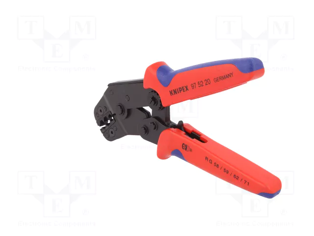 KNIPEX Herramienta de crimpado para conectores coaxiales/RF KNIPEX Herramienta de crimpado para conectores coaxiales/RF