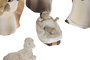 DKD Home Decor Set de Nacimiento de 11 Piezas en Resina Multicolor