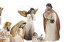 DKD Home Decor Set de Nacimiento de 11 Piezas en Resina Multicolor