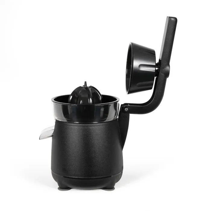 Livoo Exprimidor Eléctrico de Cítricos DOD211N, 120 W, Mango Negro, con Cono Grande y Pequeño