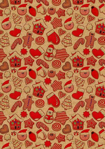 BASIKA Papel de Regalo Bobina Navidad 62 cm x 80 m BASIKA Papel de Regalo Bobina Navidad 62 cm x 80 m