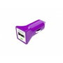 Approx Cargador USB para Coche (Púrpura)