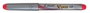 Pilot V Pen Silver Pluma desechable rojo metálico trazo 0,4mm