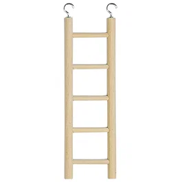 Ferplast Escalera de Madera para Periquitos y Cacatuas 7x22,8 cm
