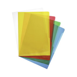 Durable Fundas protectoras A4 de polipropileno, colores surtidos, 100 unidades