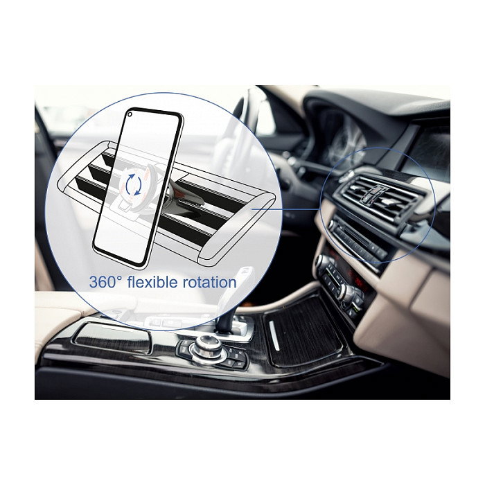 DeLOCK Soporte para Teléfono Móvil Universal Mini 4 en 1 Antracita