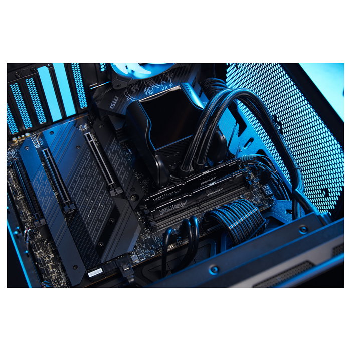 Kingston FURY Beast 16GB DDR5 6000MT/s CL30 DIMM Negro - Memoria RAM para AMD EXPO (1x16GB)