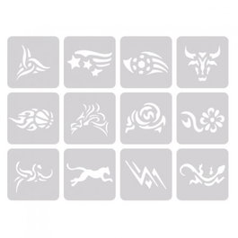 Bifull Hair Tattoo Kit 12 Modelos